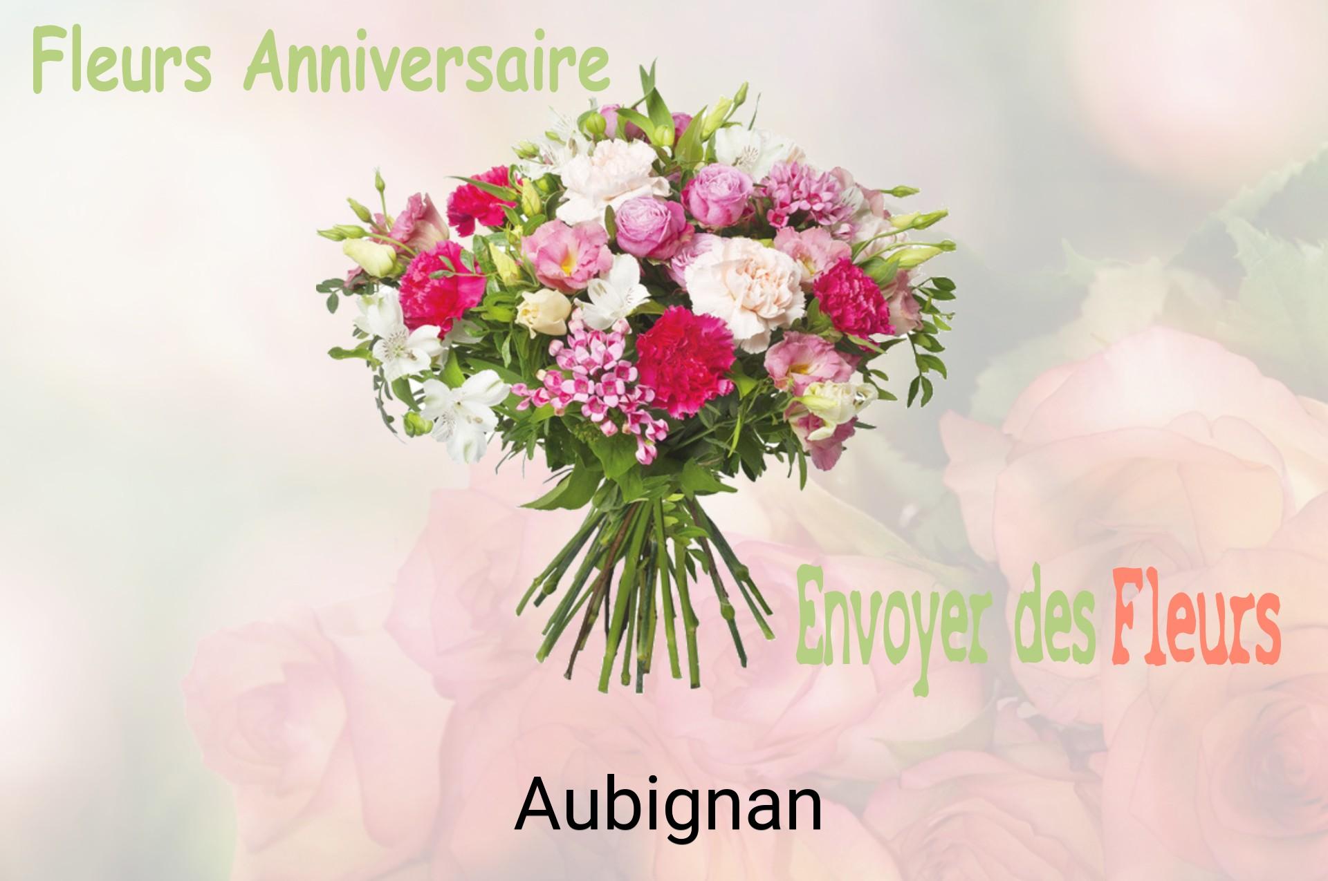 Bouquet de fleurs d’anniversaire livré à Aubignan